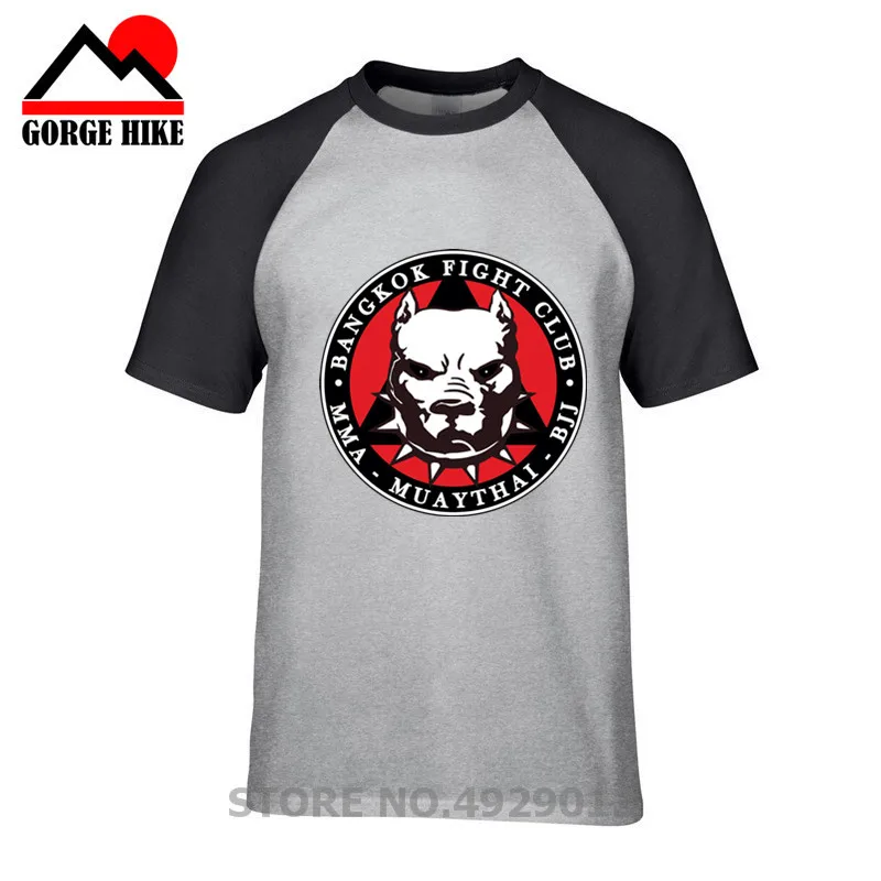Мужские повседневные футболки с животным принтом MMA BJJ Kongfu Muay Thai Wrestler мужские
