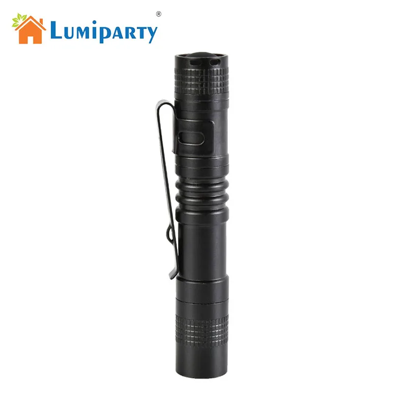 LumiParty Мини светодиодный фонарик ультра яркий удобный карманный портативный AAA