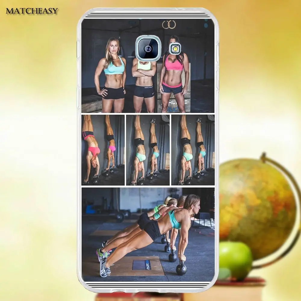 Мягкий TPU мобильный телефон чехлы для Samsung Galaxy A3 A5 A7 J1 J2 J3 J5 J7 2015 2016 2017 Бодибилдинг