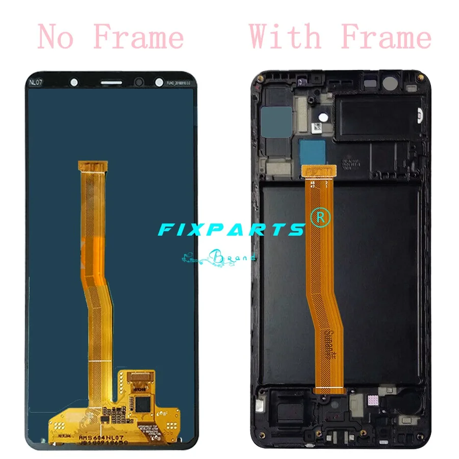 6 0 &quotдля SAMSUNG GALAXY A7 2018 LCD A750 A750F SM дисплей сенсорный экран дигитайзер сборка Замена