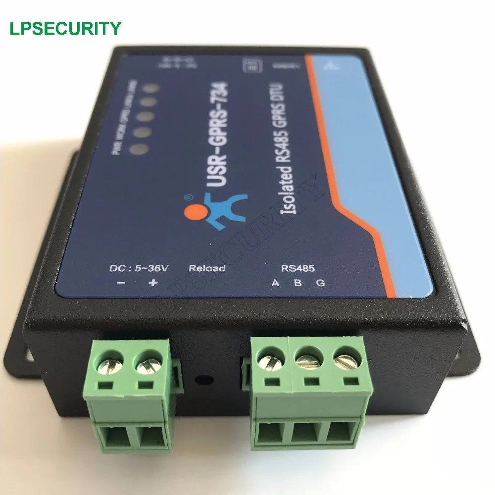5 36V USR GPRS 734 изолированный RS485 к DTU серийный GSM модем пакетной радиосвязи общего