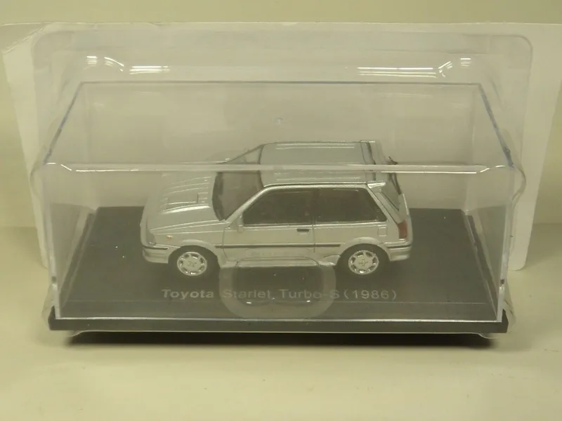 Iх o 1:43 Тойота Старлет турбо S 1986 бутик сплав автомобиль игрушки для детей Детские игрушки Модель оригинальная посылка