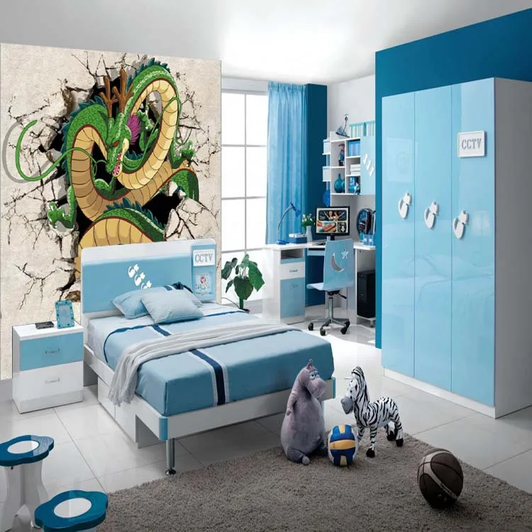 3D дракон фото обои Жемчуг дракона на заказ японского аниме настенная для