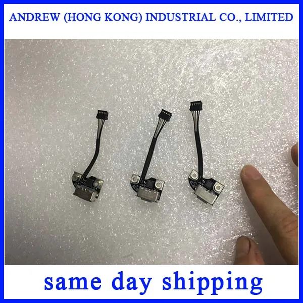 10 шт./лот оригинальный 820 2565 A для MacBook Pro 13 &quot15&quot A1278 A1286 мощность DC Jack IN коннектор