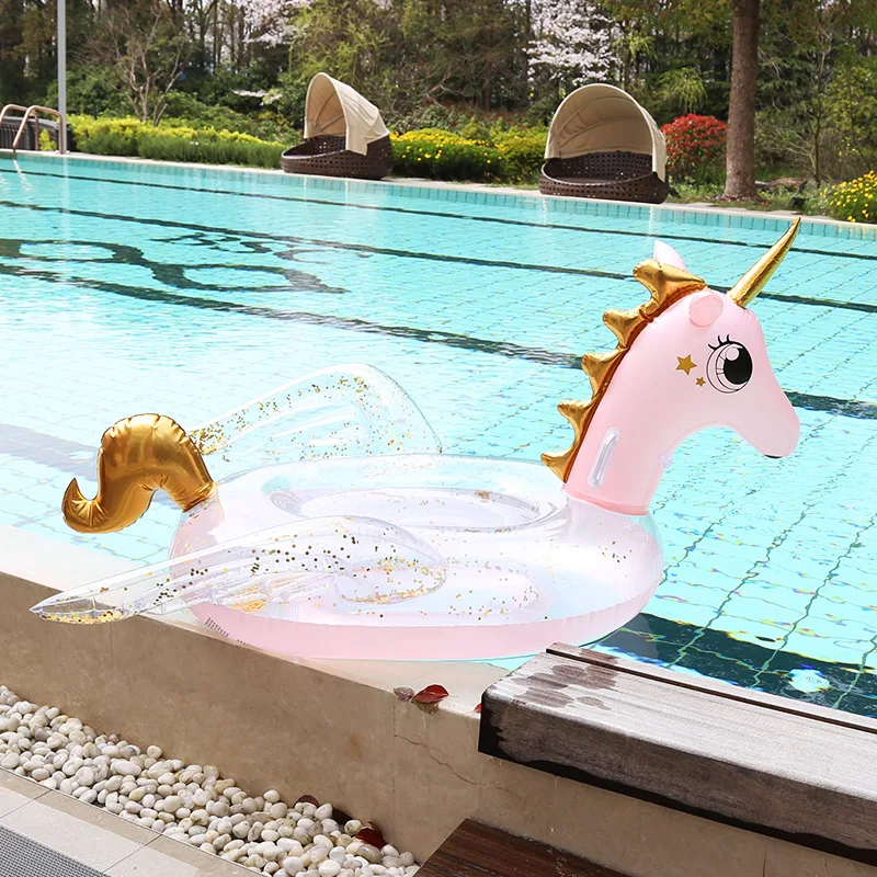 Новые Pegasus бассейные плавательные Единорог взрослый плавательный ездить на плавание кольцо воды вечерние Надувные игрушки надувной матрас пляжный лежак шкафа
