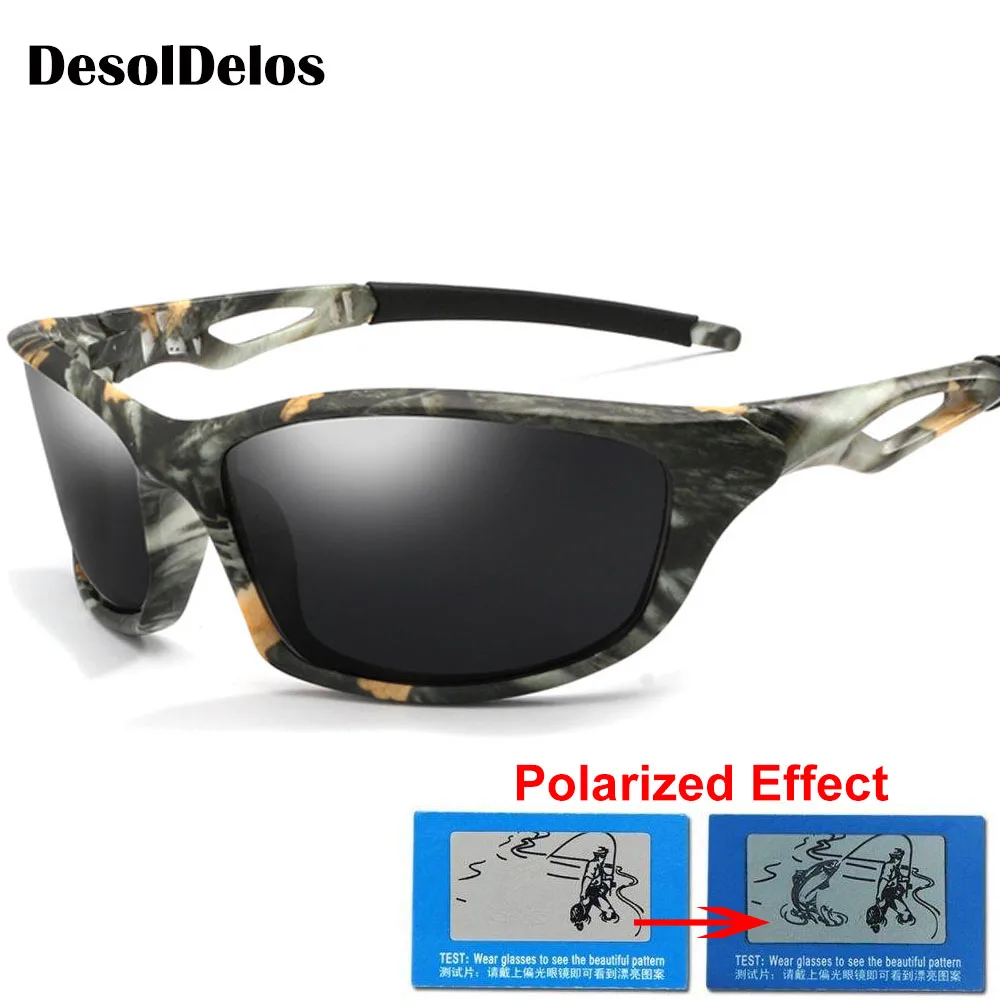 Высококачественные мужские поляризованные солнцезащитные очки ночного видения
