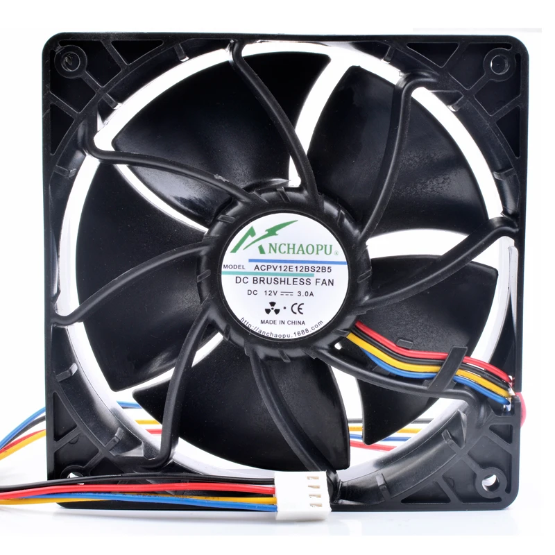 Новый оригинальный серверный шасси ANCHAOPU V12E12BS2B5 12 см 12038 дюйма В а