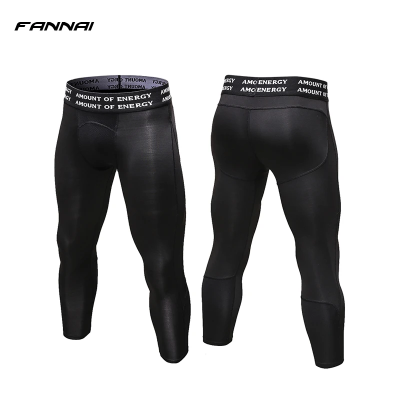 New arrive Men's 3/4 Leggings Compression pants Tights Sweat Jogging Trousers Running Quick Dry outdoor sports | Спорт и