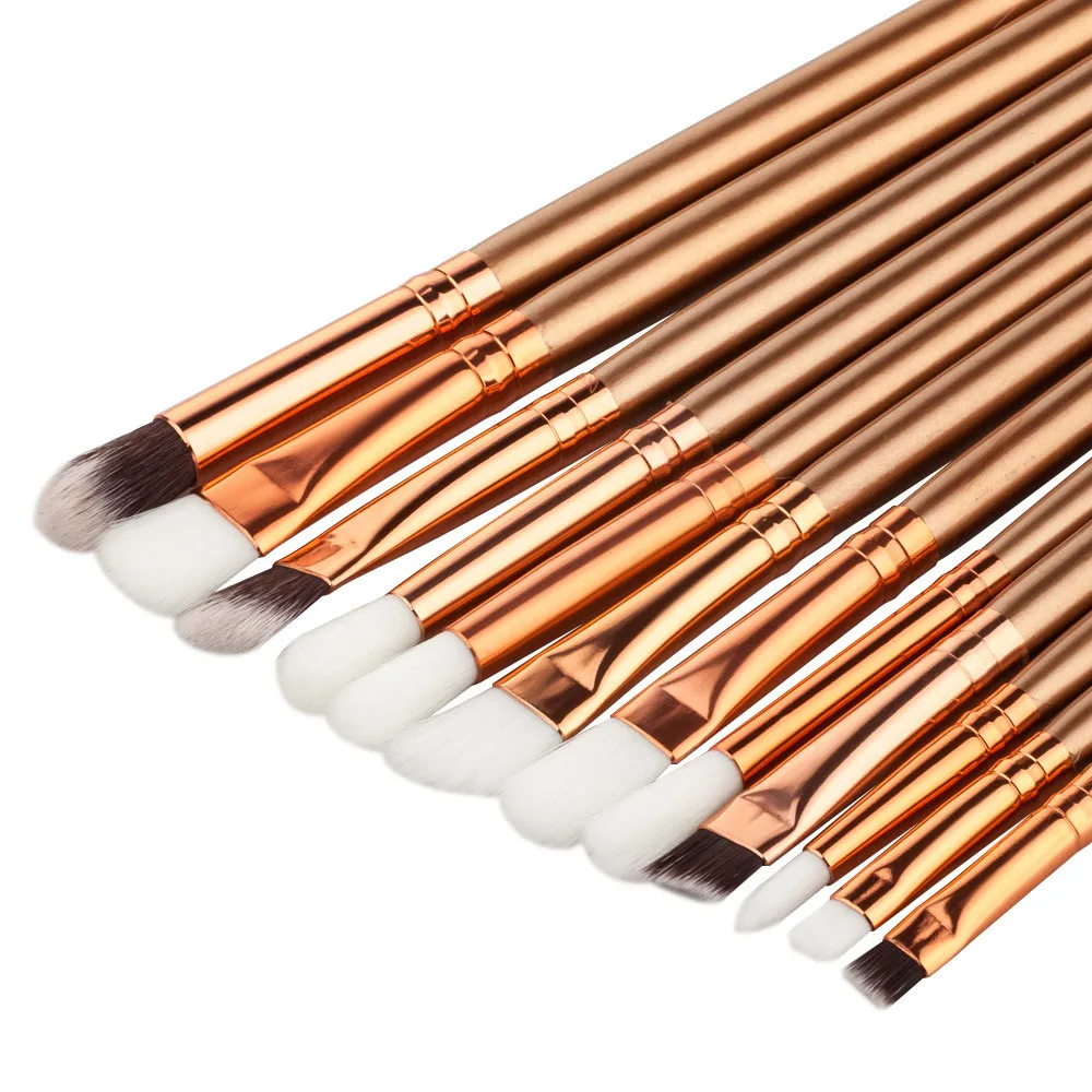GUJHUI Golden series 12PCS Makeup Brushes Set Make Up Foundation Eyebrow Eyeliner Blush Cosmetic Concealer H303326 | Красота и