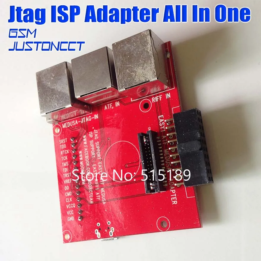 

New version JTAG ISP Adapter ALL IN 1 For RIFF EASY JTAG EASY JTAG MEDUSA EMMC E-MATE BOX ATF BOX