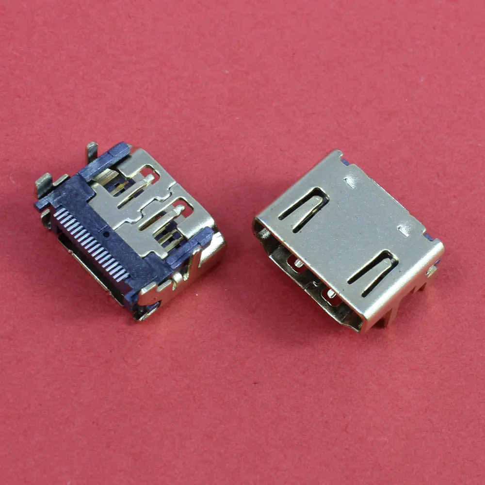ChengHaoRan 1 шт. Новинка Горячая Распродажа позолоченная медь 19Pin HDMI Гнездо SMT 4