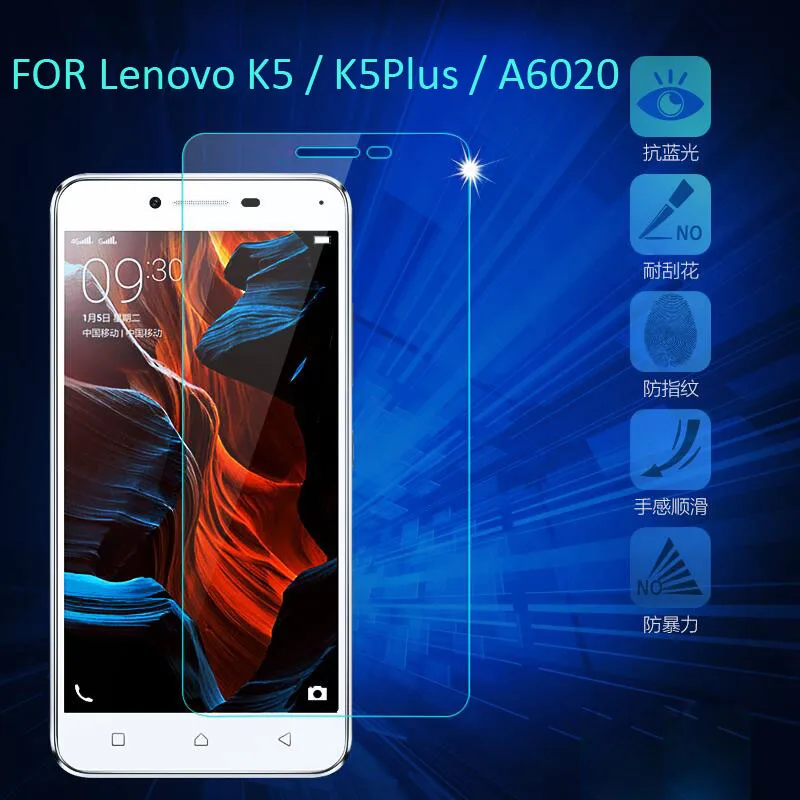 Защитная пленка из закаленного стекла K5 для Lenovo Vibe A6020 Plus Lemon3 K5Plus A6020a46 чехол Templado