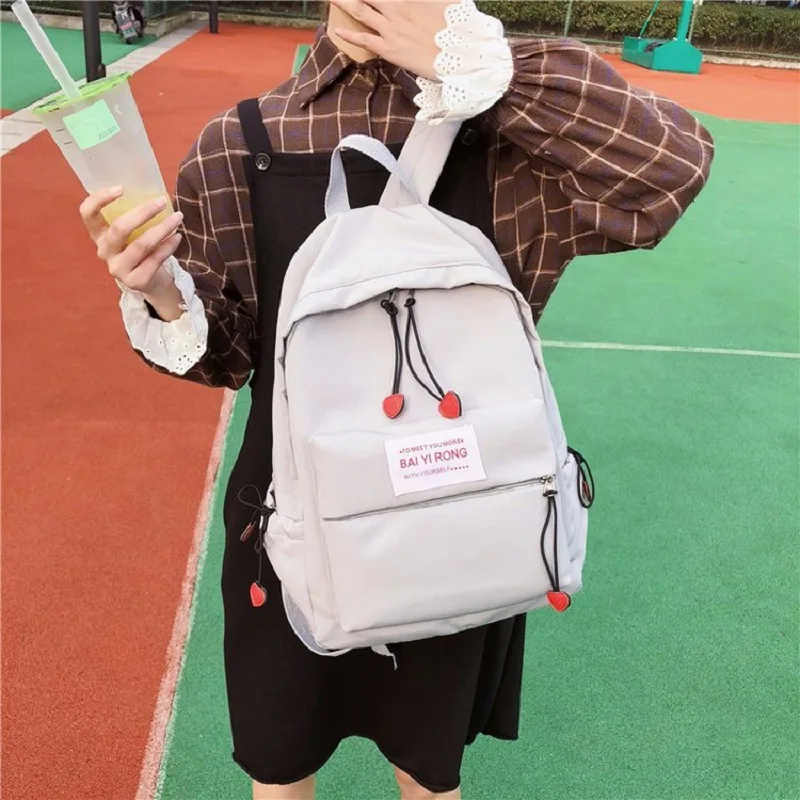 Женская сумка женский рюкзак женская модный из парусины для девочек подростков