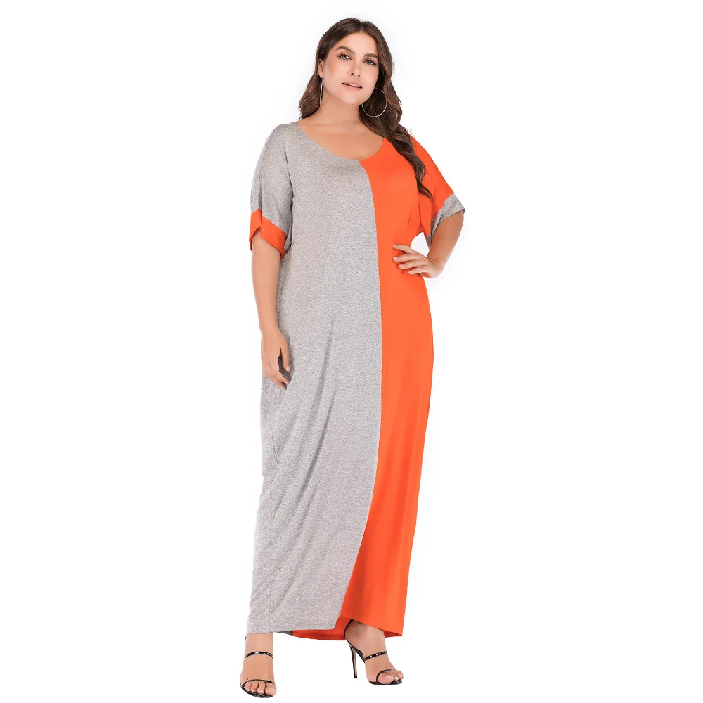 Новинка лета 2019 повседневное женское платье свободного покроя с коротким