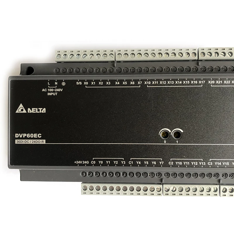 Оригинальный программируемый контроллер DVP60EC00R3 серии EC3 Стандартный PLC DI 36 DO 24