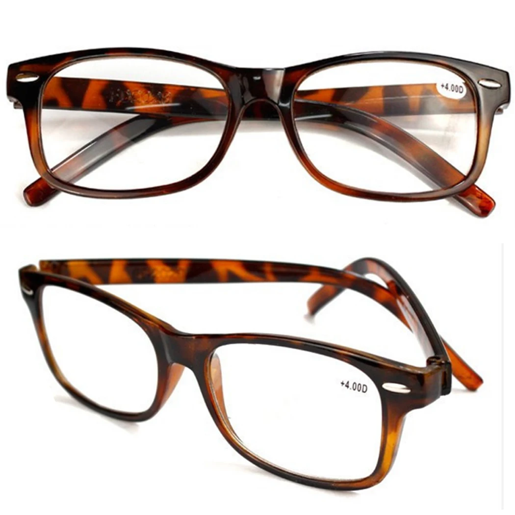 Мужские и женские леопардовые унисекс очки для чтения глаз Античный стиль Анти