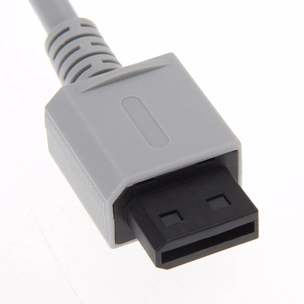 1 8 м 6 футов 1080P Компонентный кабель HDTV Аудио Видео AV 5RCA для Nintendo Wii натуральная и