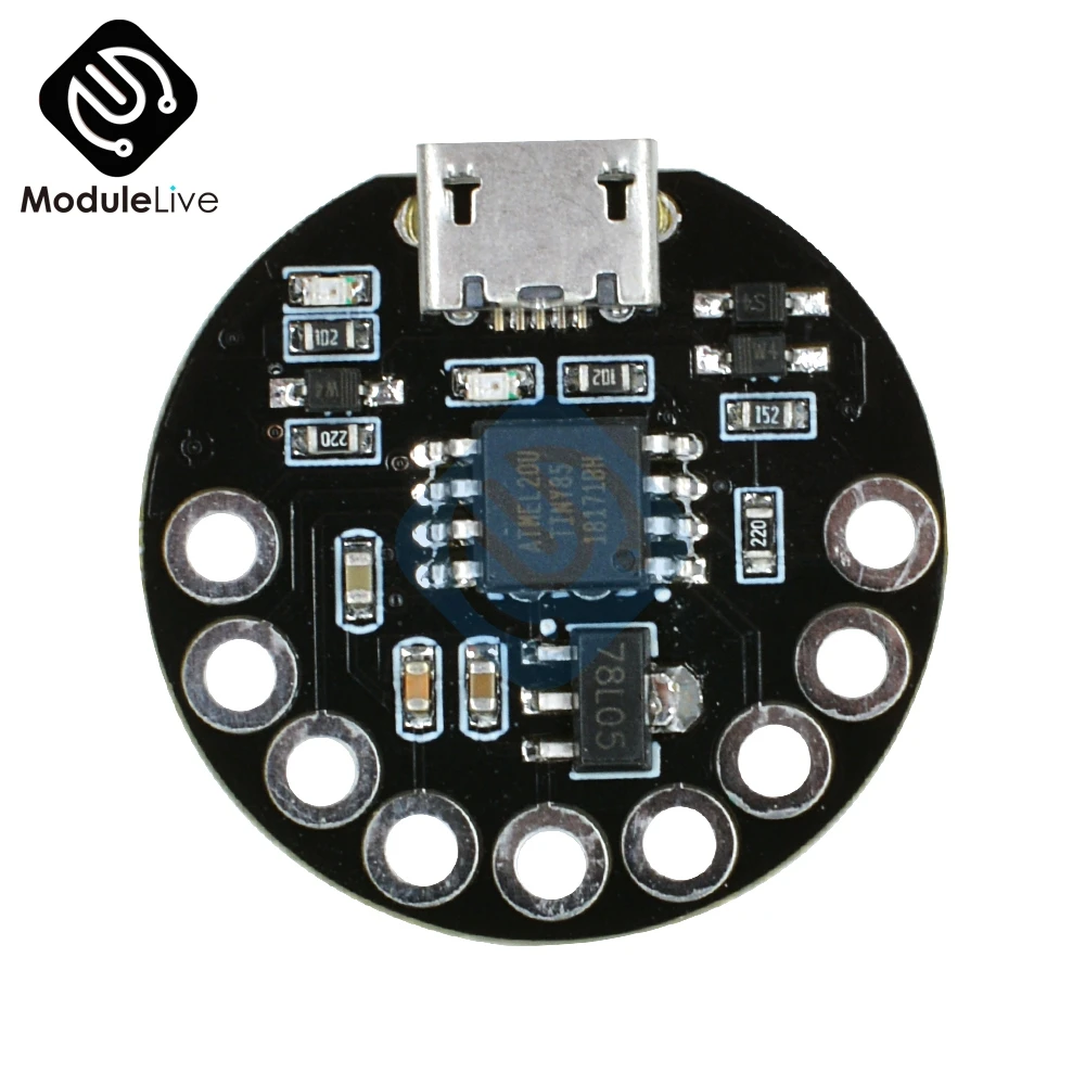 Micro USB LilyTiny LilyPad ATtiny85 макетная плата носимый модуль для Arduino программируемый SRAM Digispark CJMCU устройство Nano