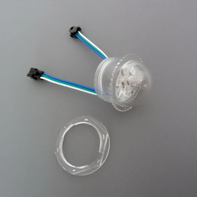 500 шт./лот UCS1903 умный светодиодный пиксельный модуль 36 мм DC12V 9 шт. SMD 5050 RGB LED полный