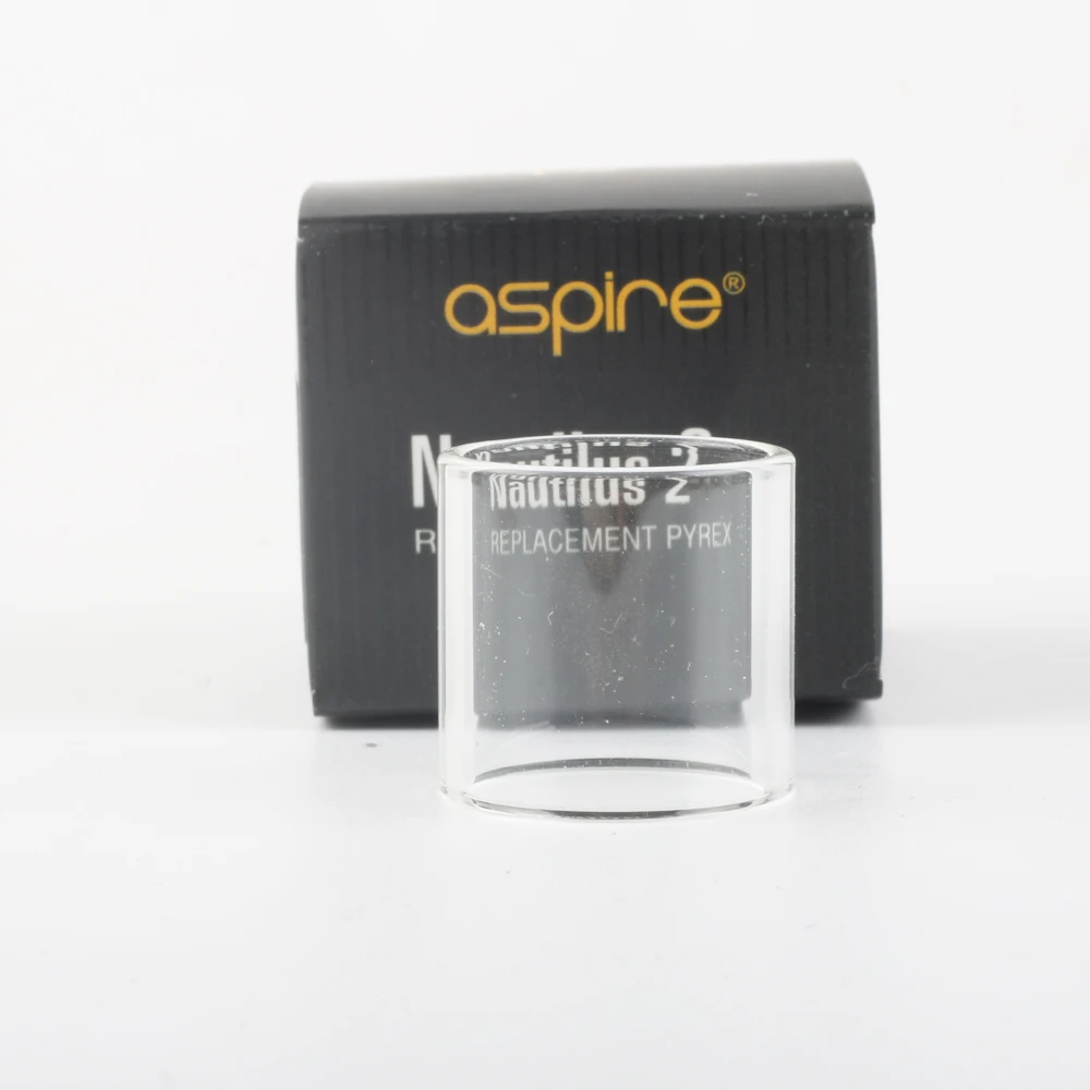 2 шт./лот электронных сигарет VAPE Оригинал Aspire Наутилус pyrex Стекло трубки мл для
