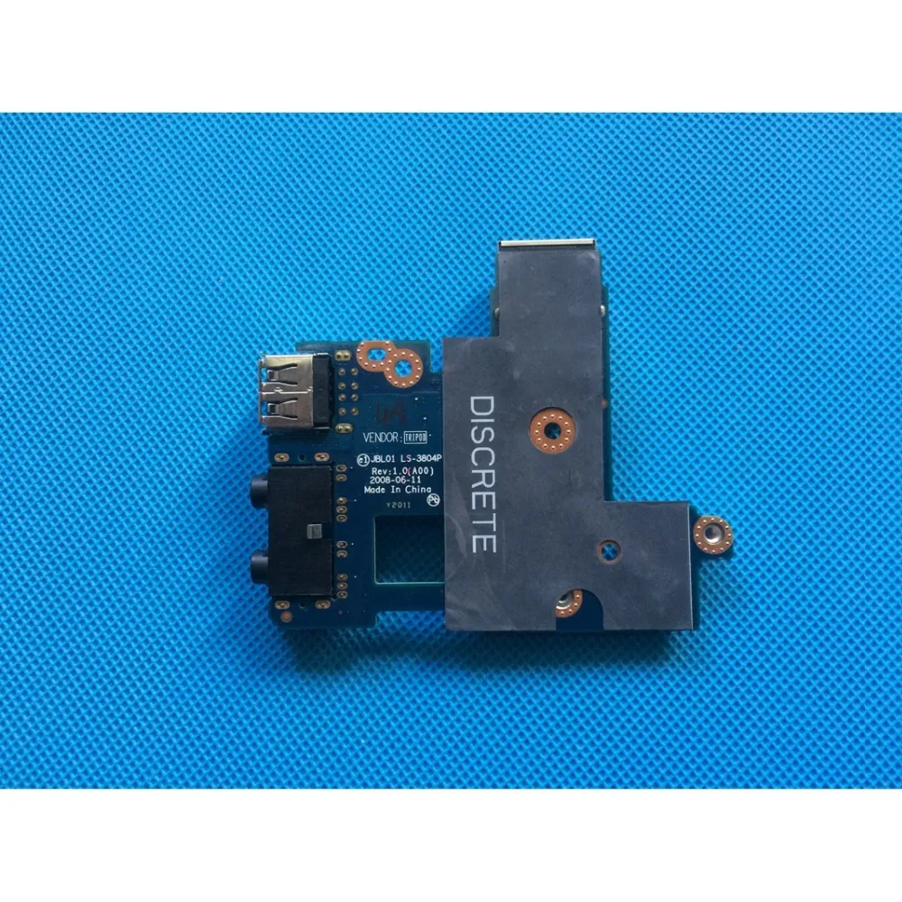 Новая монтажная плата IO USB/Аудио/RJ-45 W946D / 0W946D/JBL01 для Latitude E6400 ATG Precision M2400 |