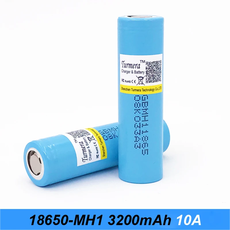 Оригинальный литий ионный аккумулятор для разряжения MH1 10 А 3 7 В 18650 3200 мА · ч