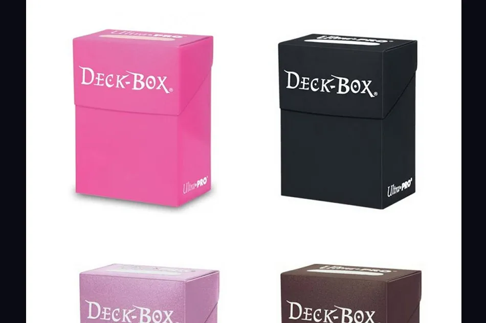 Ультра Pro UP Deck Box для настольной игры карты хранения магические сборные карты контейнер коробка периферийные продукты MTG