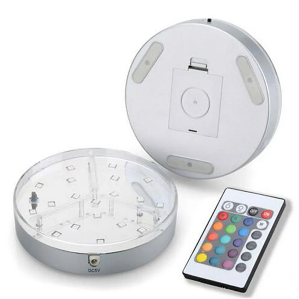 Светодиодный светильник для кальяна 15 см с беспроводным пультом дистанционного