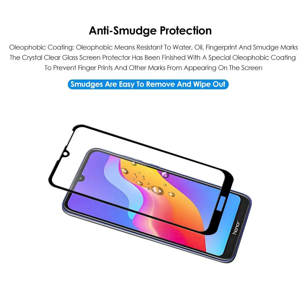 Закаленное стекло для Huawei Y5 2019 защита экрана с полным покрытием пленка AMN LX9 LX1 LX2 LX3