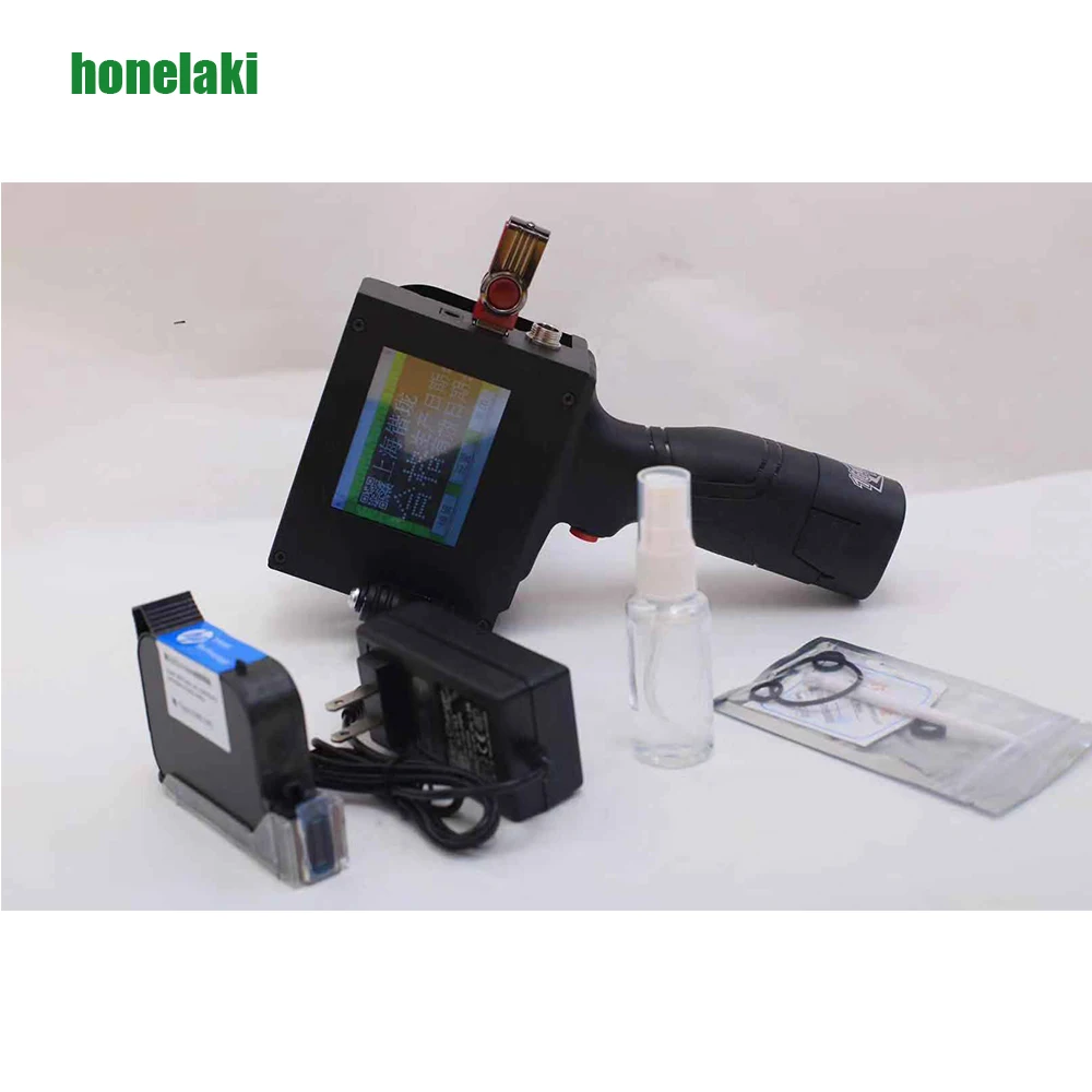 Кодирование чернил струйного принтера Handjet используемое для даты имя