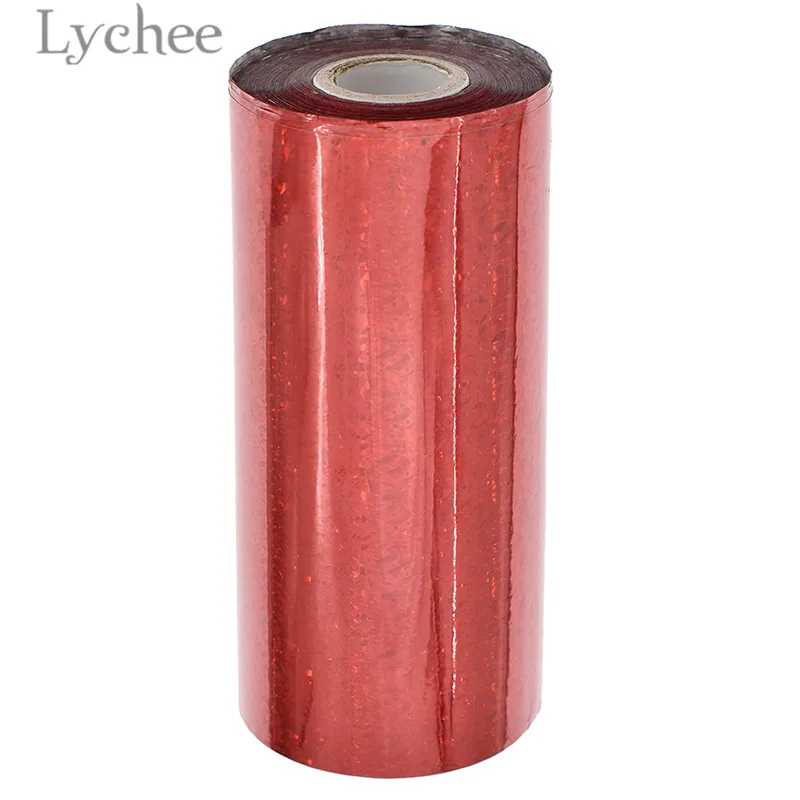 Lychee 16 см Широкий многоцветный горячего тиснения фольги бумага тисненая Лазерная