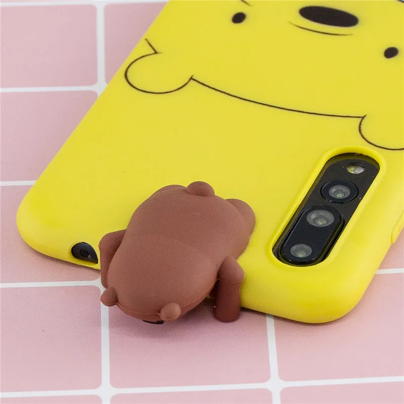 Fashion Luxury 3D Cute Cartoon Phone Case For Samsung P20 P30 Pro P10 Mate10 20 lite Honor9 10 7C 8A 8X 8C Nova3I Soft TPU Cover |