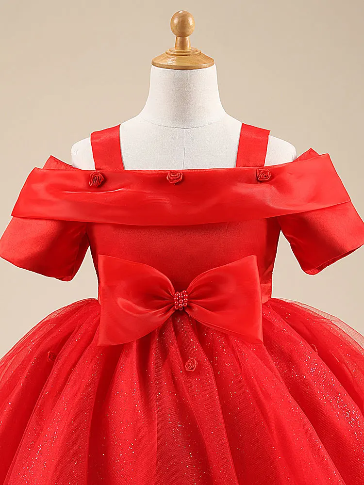 party wedding girl dress cute fancy dresses cinderella Princess Dress Girls strapless | Детская одежда и обувь