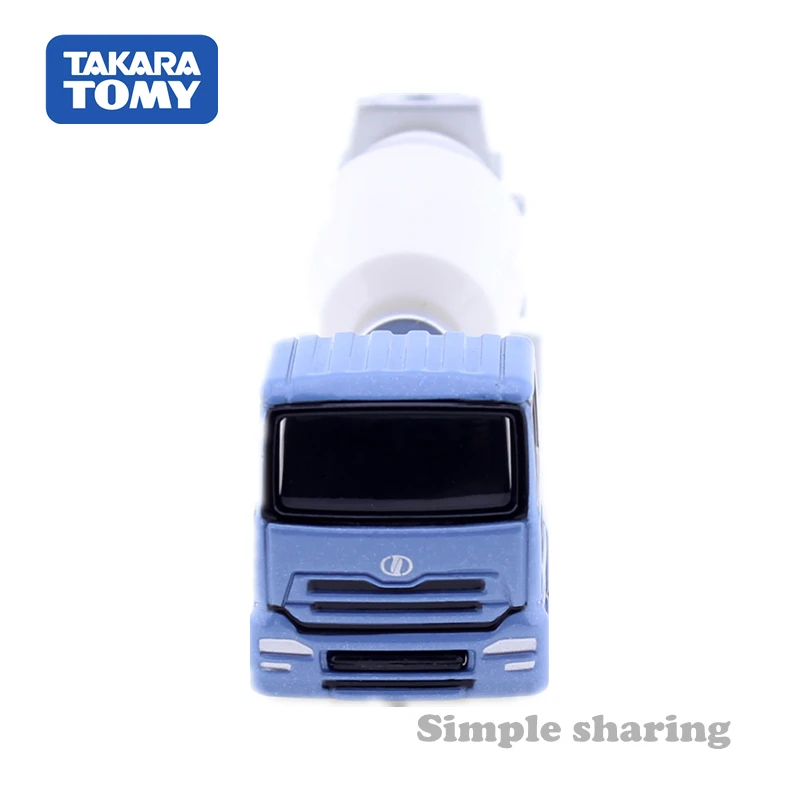 Takara Tomy TOMICA NISSAN QUON Дизель Бетономешалка No.53 металлический автомобиль миниатюры