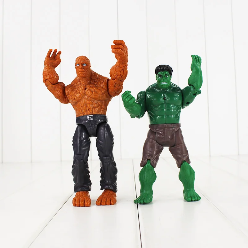 Горячая продажа волнистых волос 16 см Мстители цифры super hero игрушка кукла Халк Капитан Америка Человек паук