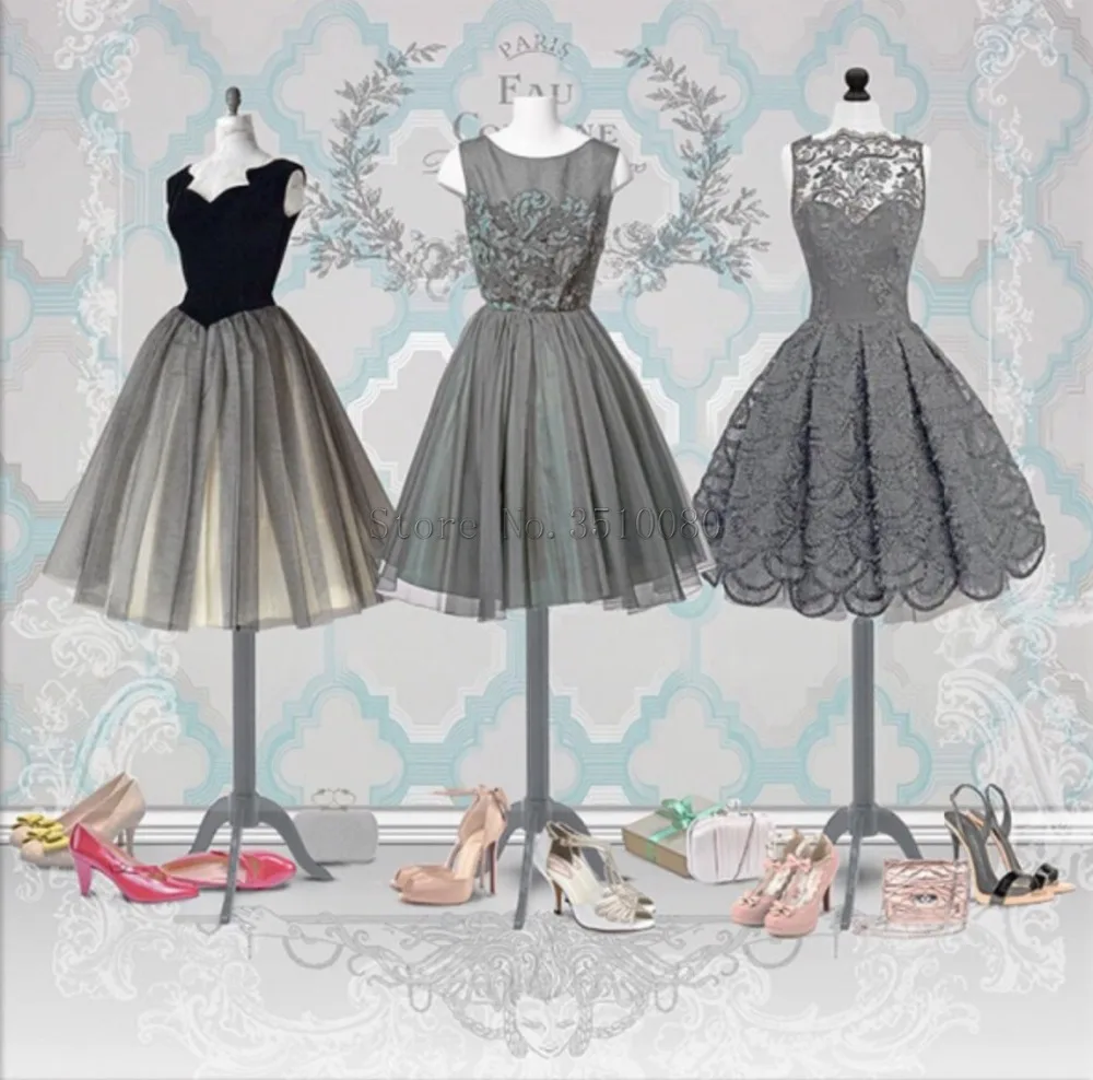 

Grey Dress Embroidery Pattern diamond 5D DIY paintings 3D Cross stitch kits mosaic paintings wall stickers home decor RS1944