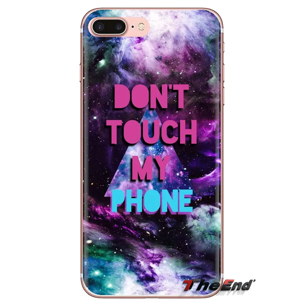 Do Not dont Touch My Phone For Huawei Nova 2 3 2i 3i Y6 Y7 Y9 Prime Pro GR3 GR5 2017 2018 2019 Y5II Y6II Soft Transparent Covers |