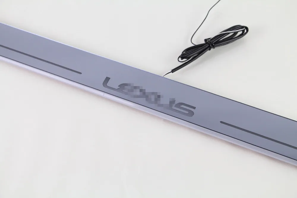 2 шт Круто! Изготовленный на заказ светодиодный порог для пробежной двери пороги