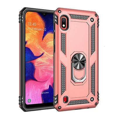 rose gold 360 градусов для samsung A50 чехол Защитный Военная Униформа противоударный чехол s для Galaxy A10 A20 A30 A40 A70 M10 M20 Iphone 11 Pro крышка - Цвет: rose gold
