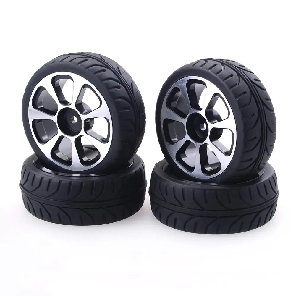 

RCtown 4PCS/Set RC Car Tire Aluminum Alloy CNC Wheel