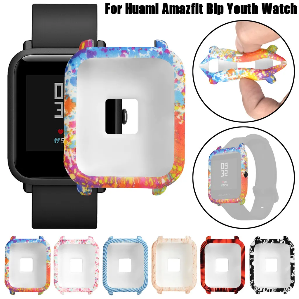 Высококачественный ТПУ защитный чехол Модный мягкий для Huami Amazfit Bip Youth Watch Hot