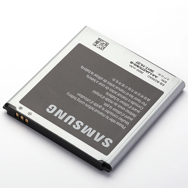 Батарея bateria Оригинальная батарея Samsung Перезаряжаемые для EB B220AC Galaxy Grand 2 G7102 G7106 2200
