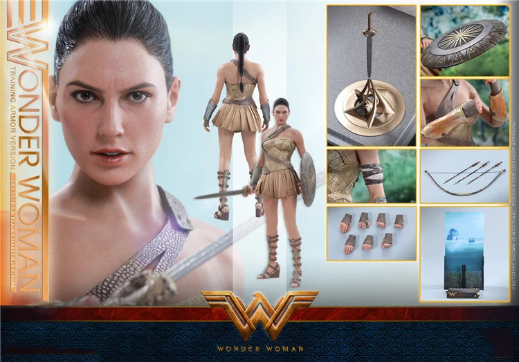 Для Colletion 1/6, полный набор, фигурка чудо-женщины(тренировочная Броня версия), коллекционная фигурка для фанатов, подарок на праздник