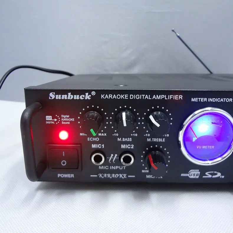 339B высококачественный двойной микрофон для караоке карта FM радио 2 0
