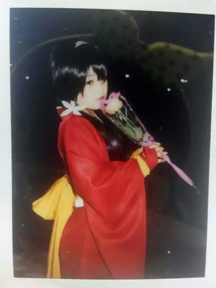 Кимоно бродячие псы Kyoka Izumi костюм для косплея с черным бантом 11|cosplay costume|kimono