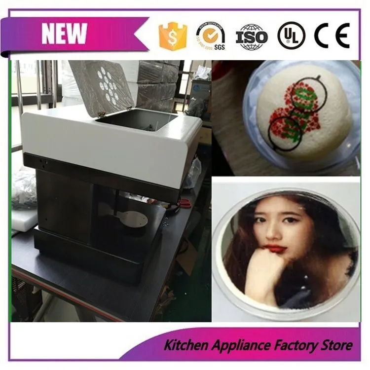 

automatic food edible ink printer/coffee cake printer machine