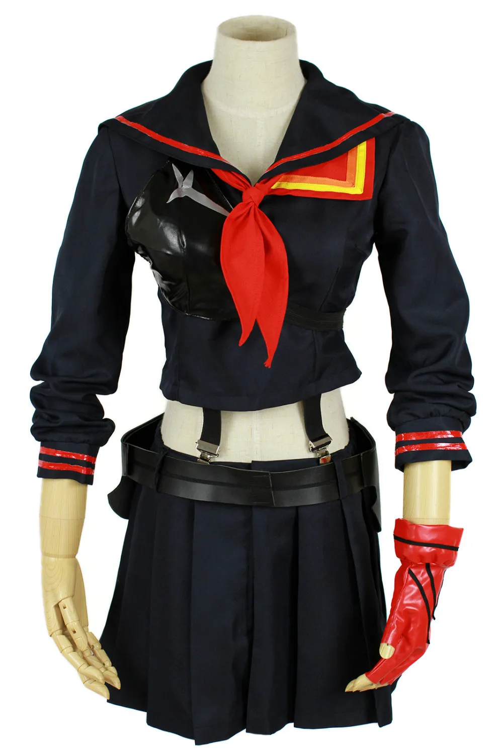 

kill la kill Matoi Ryuuko cosplay costume for girls anime clothes Japanese school uniform skirt suit Carnival costume Custom