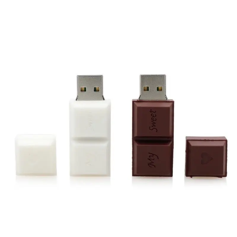 100% Первоначально Полный мой сладкий 64 ГБ Шоколад модель Памяти USB 2.0 Привод ручки