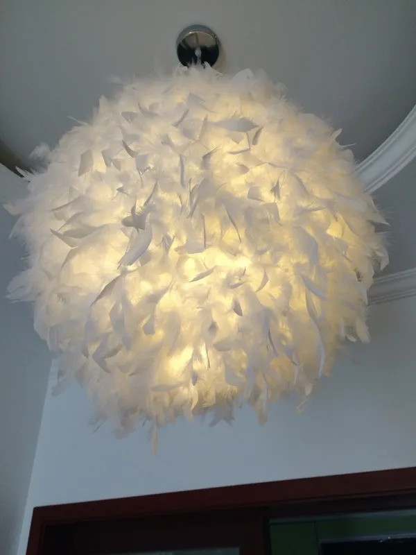 Стильная подвессветильник лампа для спальни фойе со светодиодной лампочкой