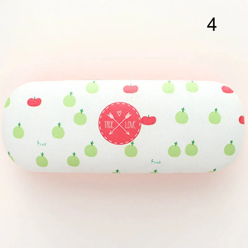 Портативный чехол для солнцезащитных очков конфетных цветов с буквенным принтом